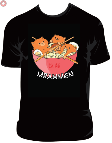 Koszulka Mrawmen - t-shirt z nadrukiem