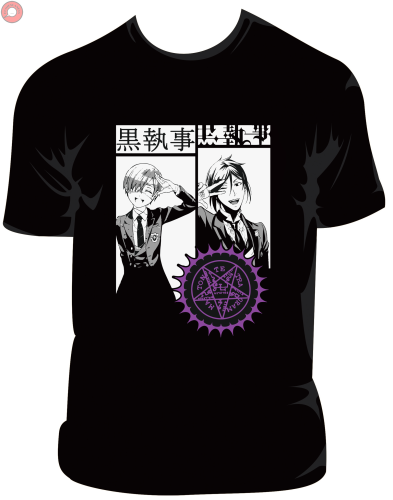 Koszulka Kuroshitsuji - t-shirt z nadrukiem