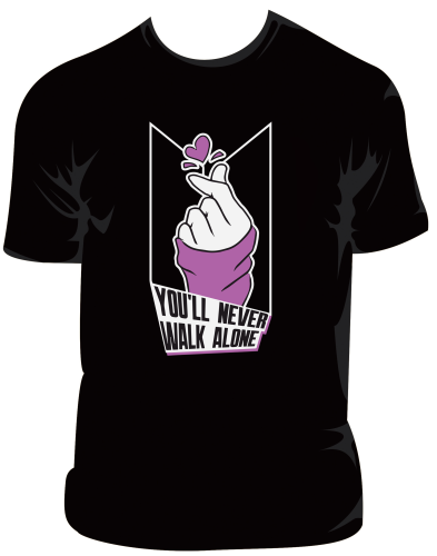 Koszulka BTS - Walk Alone - t-shirt z nadrukiem