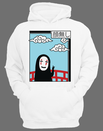 Bluza Ghibli Kaonashi - hoodie z nadrukiem