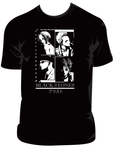 Koszulka Black Stones - t-shirt z nadrukiem