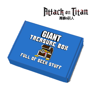 GIANT TREASURE BOX - ATTACK ON TITAN