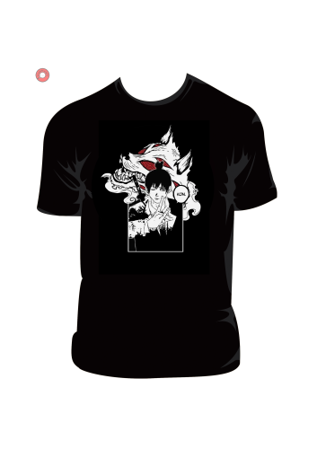 Koszulka Chainsawman - Aki - t-shirt z nadrukiem