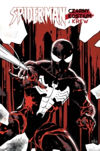 Spider-man - Czarny kostium i krew