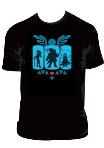 Koszulka Deltarune - t-shirt z nadrukiem