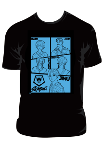 Koszulka Kpop Demon Hunters - Saja Boys