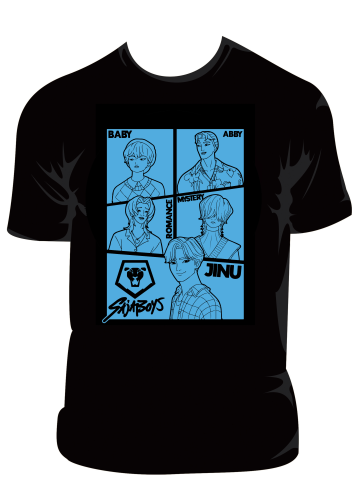 Koszulka Kpop Demon Hunters - Saja Boys - t-shirt z nadrukiem