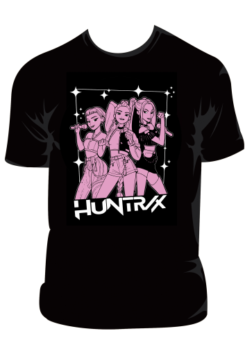 Koszulka Kpop Demon Hunters - Huntrix - t-shirt z nadrukiem
