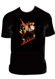 Koszulka My Hero Academia - Bakugo