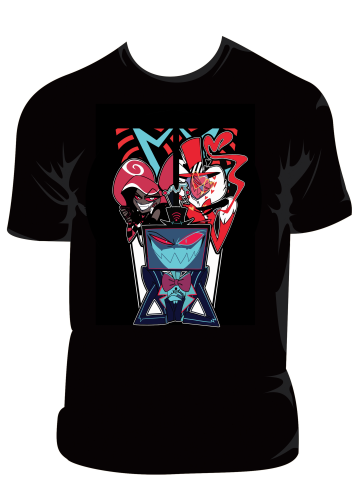 Koszulka Hazbin Hotel 3 - t-shirt z nadrukiem