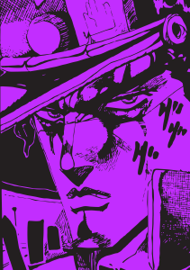 Plakat Jojo's Bizarre Adventure (Jotaro)