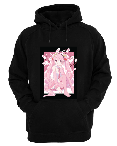Bluza Sakura Miku - hoodie z nadrukiem