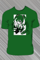 Koszulka Hatsune Miku - Zielona - t-shirt z nadrukiem