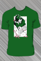 Koszulka Zapiski Zielarki - Zielona - t-shirt z nadrukiem