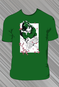 Koszulka Zapiski Zielarki - Zielona