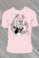 Koszulka Hatsune Miku - Różowa - t-shirt z nadrukiem