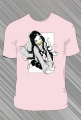 Koszulka Demon Slayer - Różowa - t-shirt z nadrukiem