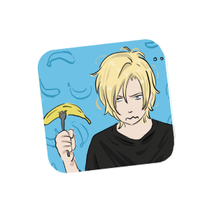 PODKŁADKA POD KUBEK - BANANA FISH