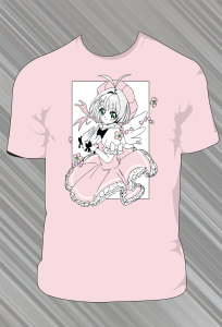 Koszulka Card Captor Sakura - Różowa