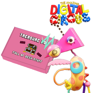LIMITOWANY MINI TREASURE AMAZING DIGITAL CIRCUS - ZOOBLE