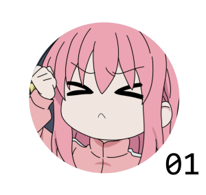 Przypink Bocchi the Rock