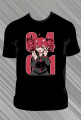 Koszulka Teto - Czarna - t-shirt z nadrukiem