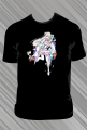 Koszulka Re: Zero (Emilia) - Czarna - t-shirt z nadrukiem