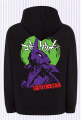 Bluza Jumbo Eva 01 - Czarna - hoodie z nadrukiem