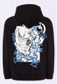 Bluza Jumbo Frieren - Czarna - hoodie z nadrukiem