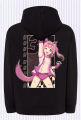 Bluza Jumbo Umamusume - Czarna - hoodie z nadrukiem