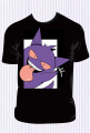Koszulka Jumbo Gengar - Czarna - t-shirt z nadrukiem