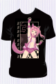 Koszulka Jumbo Umamusume - Czarna - t-shirt z nadrukiem